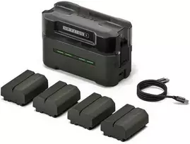 Tilta NP-FZ100 Charging Station Baterija Kit (4 Batteries) - Žalias