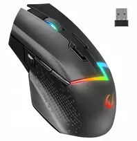 Pelė Myszka žaidimams Rampage Drop M3 V2 belaidė 24000 dpi optinė juoda