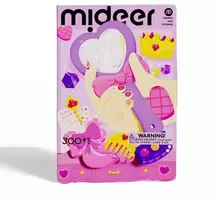 Mideer - Madingi nagų lipdukai - Prinesės tematika