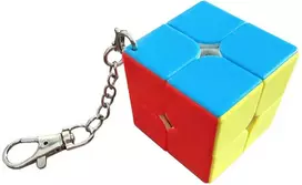 Rubiko kubas 2x2 – raktų pakabukas