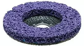Violetinė neaustinis diskas metalui šlifuoti, 125/22,23mm, Makita [B-29022]