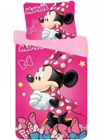 Vaikiškas patalynės komplektas Minnie Mouse, 140x200, 2 dalių