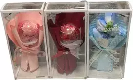 Valentino Dienos Dovana Rožė su LED girlianda