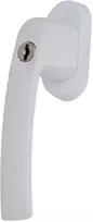 Lango rankena Valnes, PVC, baltos spalvos.