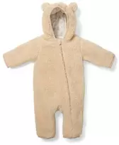 Little Dutch Teddy kombinezonas-šliaužtinukas ´Baby Bunny Sand´ - 50/56