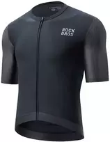 Rockbros 15200025 Trumpų rankovių dviratininko marškinėliai, XL dydis - Juodas