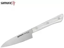 Samura Harakiri Acryl Handle Universal Kitchen peilis Paring 99mm from AUS 8 Japanese steel 58 HRC