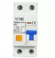 Elektro Plast NEO 25A 30mA 2 polių diferencialinis automatinis jungiklis, AC tipo RCD/25A/2P