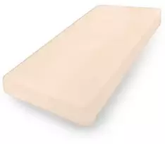 paklodė su guma 60x120 smėlio spalvos