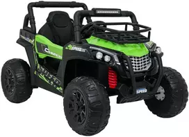 Vaikiškas elektrinis visureigis UTV su 2x200W varikliais, 3 greičiai, LED šviesos, 3-8 m