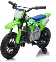 Vaikiškas elektrinis motociklas Honda CFR450R, reguliuojamas greitis, nuo 3 metų, juodas