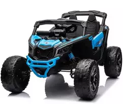 Vaikiškas elektromobilis MUKUTISRIDES ATV CAN-AM Maverick (mėlynas, vienvietis)