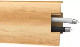 Grindjuostė MACK 136, senovinio ąžuolo sp., 60 mm aukščio, 2,5 m ilgio