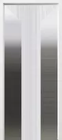 Reguliuojama durų stakta TRIM SIMPLE, baltos sp., 646 x 2038 x 95 - 135 mm, dešinė