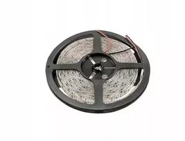GTV Blykstės 2835, 600 LED šiltai baltos spalvos, 60W, atsparios vandeniui 10 mm, ritinėlis 5