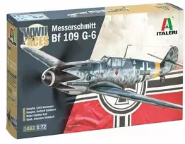 Italeri Messerschmitt Bf 109 G-6 Aces 1/72 plastikinis lėktuvas