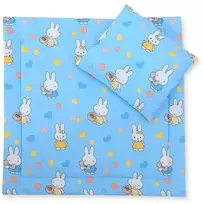 Patalynės komplektas kūdikiui Hallo rabbit – jaukumui ir saldžiam miegui.