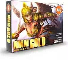 AK Interactive NMM Auksas 3rd Gen akrilinių dažų rinkinys, 6 vnt