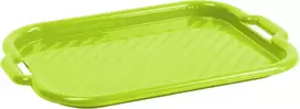 Padėklas plastikinis 46x33x3 cm žalios spalvos Domotti 229020
