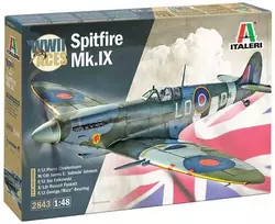 Italeri Supermarine Spitfire Mk. IX Aces 1/48 lėktuvo modelis