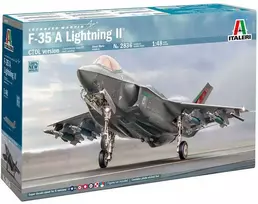 Italeri F-35A Lightning II 1/48 plastikinis lėktuvo modelis