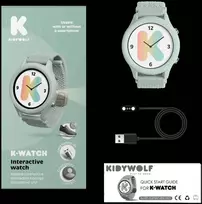 KIDYWOLF interaktyvus vaikų išmanusis laikrodis, žalias, K-WATCH-GR