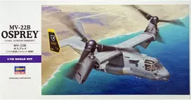 Hasegawa MV-22B Osprey USMC 1/72 plastikinis lėktuvo modelis