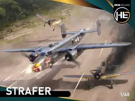 Eduard B-25J Mitchell Strafer 1/48 plastikinis lėktuvo modelis