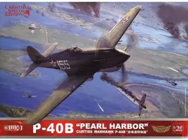 P-40B Pearl Harbor 1941 lėktuvo modelis 1/32 Great Wall Hobby