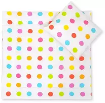 Patalynės komplektas kūdikių vežimėliui Bright Dots – jaukumui ir saldžiam miegui mažyliui.