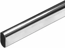 GTV Vamzdis ovalus 0.8mm 3m Chromas