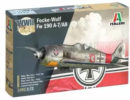 Italeri Focke-Wulf Fw 190 A-8/F Super Decal 1/72 plastikinis lėktuvas