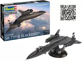 Revell Lockheed SR-71B Blackbird 1/48 plastikinis lėktuvo modelis
