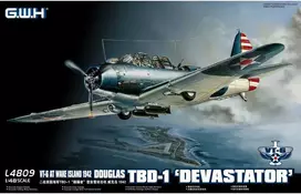 Great Wall Hobby Douglas TBD-1 Devastator 1/48 lėktuvo modelis