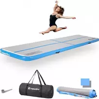 Pripučiamas mankštos kilimėlis inSPORTline Airstunt 400 x 100 x 10 cm, baltas