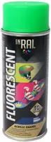 Aerozoliniai dekoratyviniai dažai INRAL FLUORESCENT žalia 400 ml.