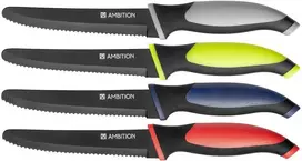 Daržovių ir vaisių peilis Pagrindas 11,5 cm AMBITION SPALVŲ MIŠINIS