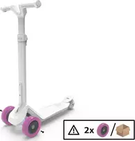 Berg Nexo - Wheels 120x40mm Rožinė