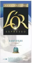 Kavos kapsulės L'OR Santorini, 10 vnt