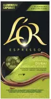 Kavos kapsulės L'OR Dubai Chocolate, 10 vnt