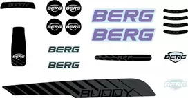 Berg Buddy 2.0 - Sticker set Violetinė