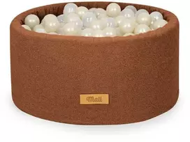 FLUMI personalizuotas kamuoliukų baseinas + 200 kamuoliukų TEDDY, Chocolate