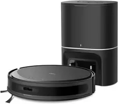 Tapo roboto dulkių siurblys-mopas 5300Pa su automatiniu ištuštinimu, LiDAR navigacija, HEPA filtru, juodas, Tapo RV20 Max Plus