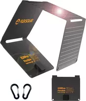 FlexSolar sulankstomas nešiojamas saulės panelis 30 W, USB-C, USB-A, IP67, greitas įkrovimas, E30pro