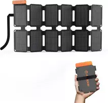 FlexSolar sulankstoma saulės baterija 36 W, USB-A, USB-C, atspari vandeniui, nešiojama