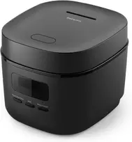 Philips ryžių virimo puodas 0,54 l, 366 W, Bakuhanseki danga, juodas, HD3080/80