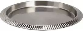 Kinvara Steel Dekoratyvinis padėklas iš nerūdijančio plieno NAHO, Ø 35 cm