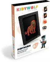 KIDYWOLF šviečianti piešimo lenta, KIDYNEON-ANI-OR
