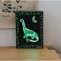 KIDYWOLF šviečianti piešimo lenta, KIDYNEON-DIN-GR