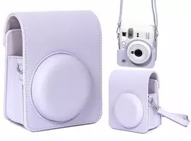 Dėklas LoveInstant Futerał Dėklas Dėklas Osłona Case Do Fujifilm Fuji Instax Mini 13 Mini13 / Violetinis